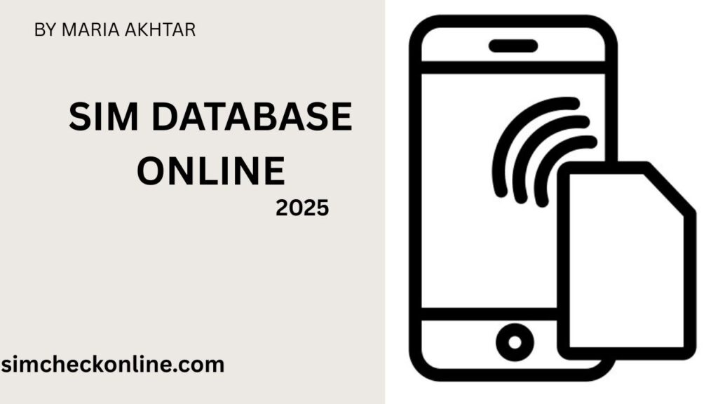 sim database online