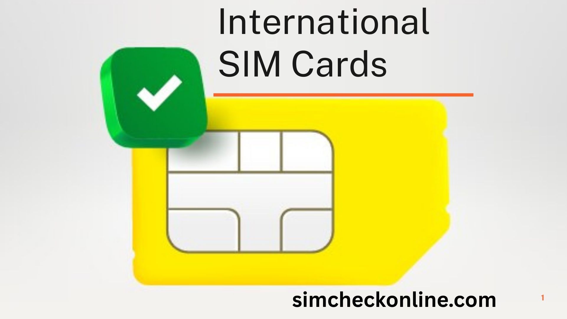 international sim cards