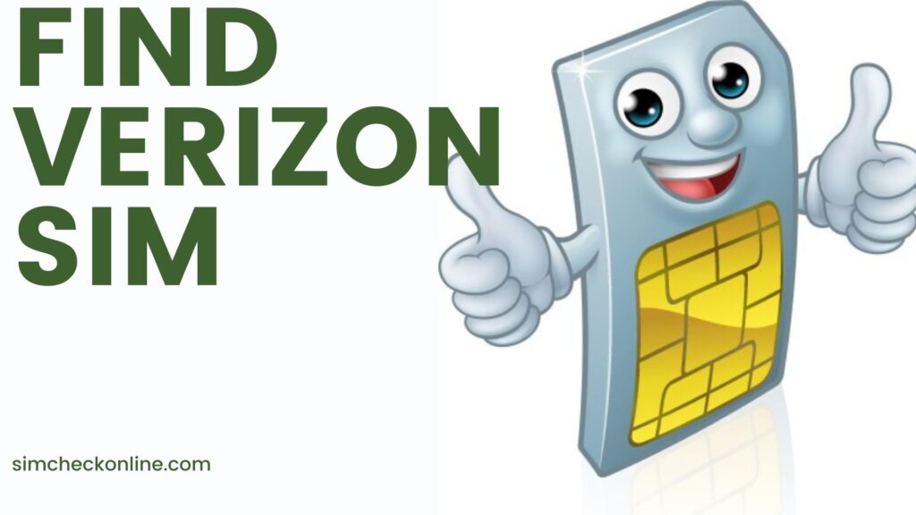 find verizon sim