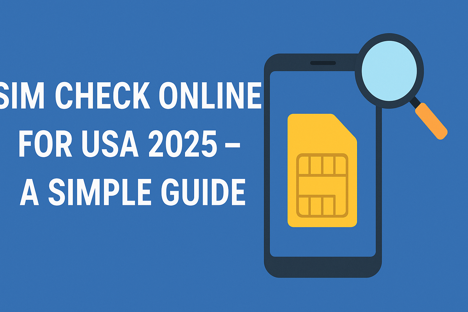 SIM check online for USA 2025