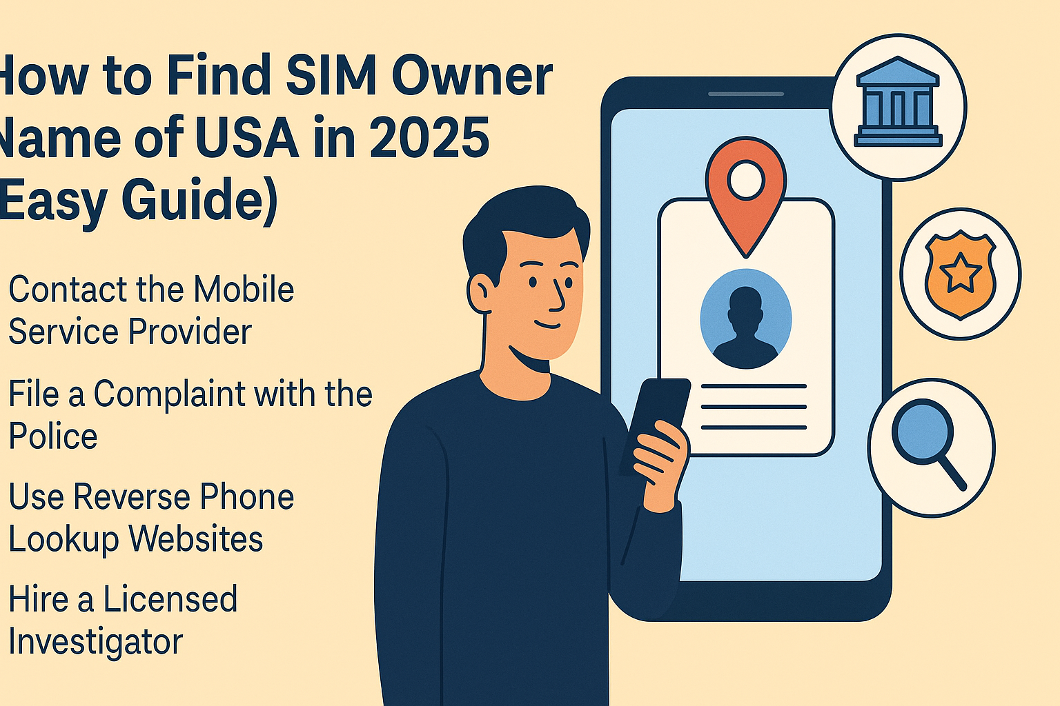 Find SIM Owner Name of USA
