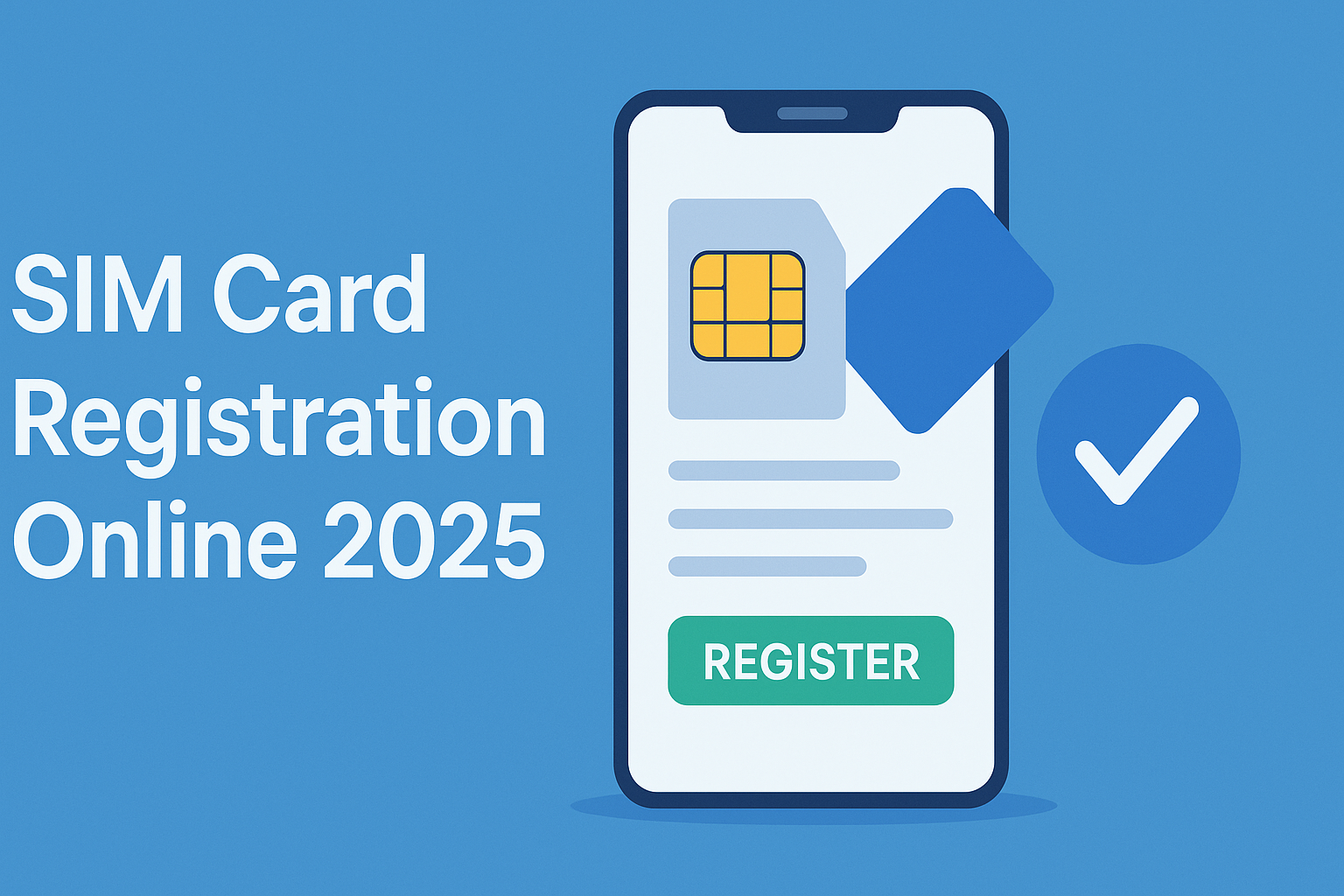 SIM card registration online