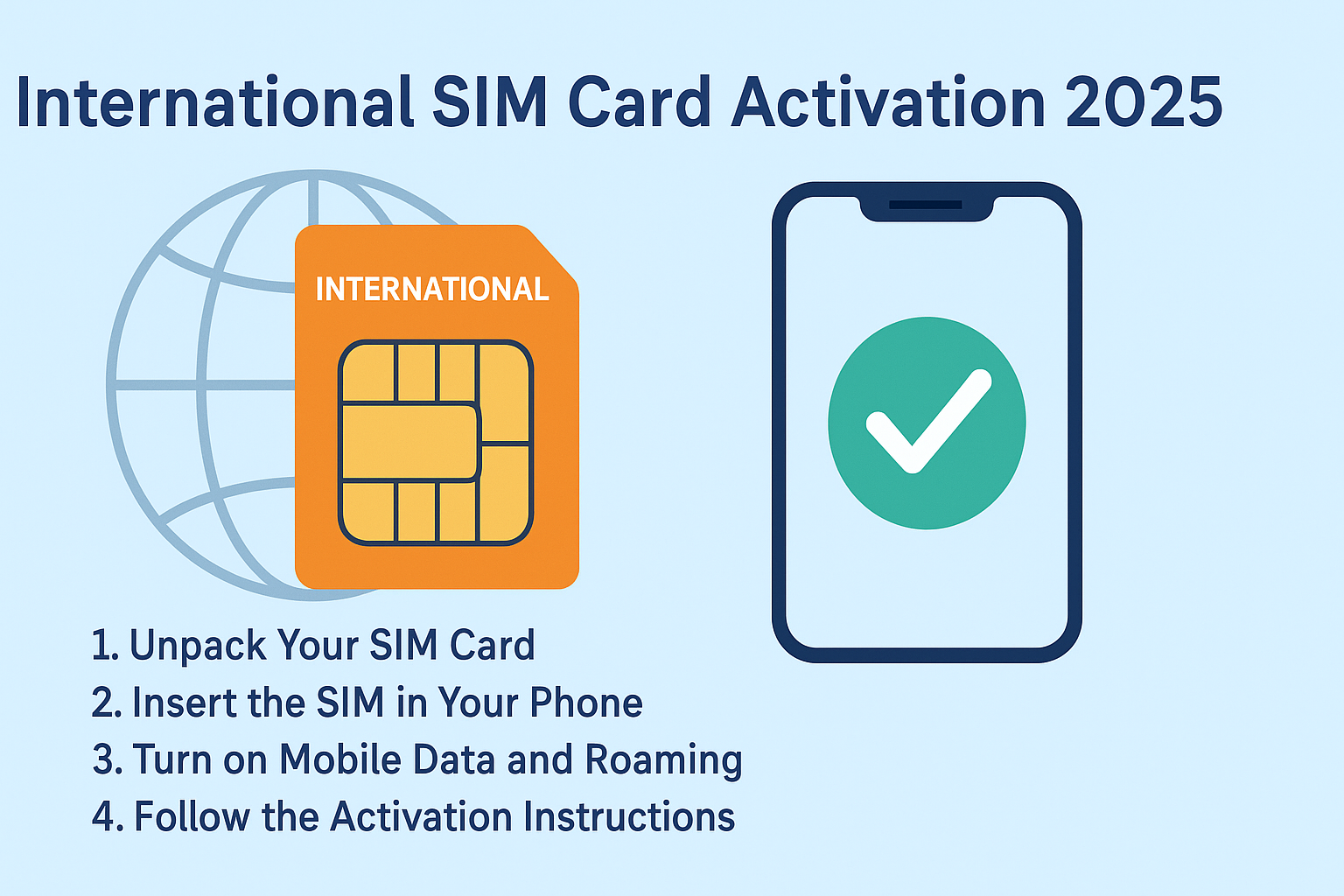 International SIM Card Activation