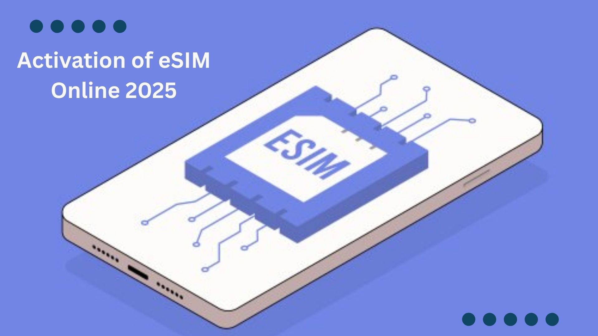 activation of eSIM online in